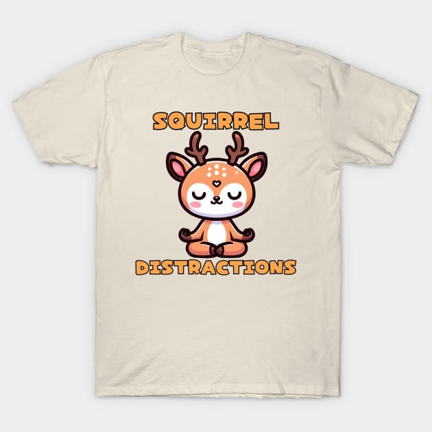 Yoga Instructor deer T-Shirt by Japanese Fever